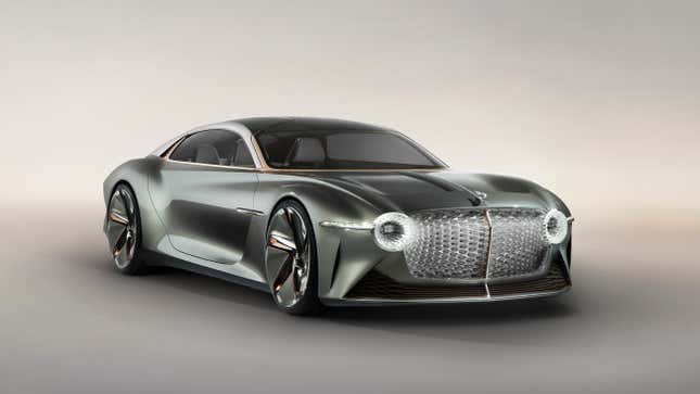 Image for article titled Bentley’s EXP 100 GT Imagines Electric Luxury and AI Assistants in the Year 2035