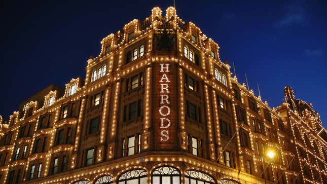 Image for article titled Scrooges at Harrods Limit Santa Visits to Big Spenders