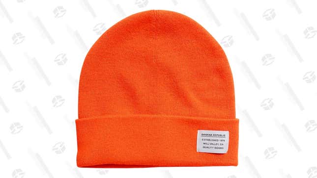 Banana Republic Merino-Blend Ribbed Knit Beanie, $50
