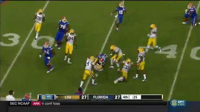 UF Receiver Latroy Pittman Carted Off After Devastating Blow To Head