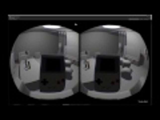 It's A Virtual Game Boy For The Oculus Rift