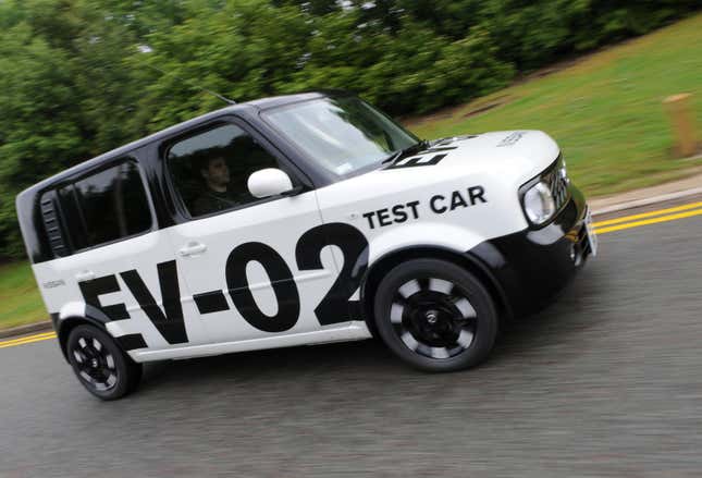 Image for article titled I'm Still Pissed We Never Got The Electric Nissan Cube