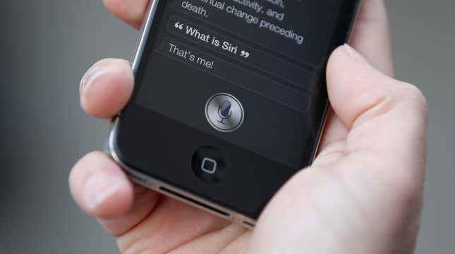 Image for article titled Apple Contractors Reportedly Overhear Sensitive Information and Sexy Times Thanks to Siri