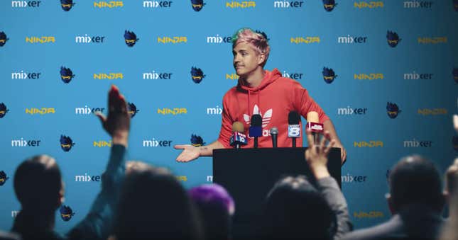 Image for article titled The Wig Joke In Ninja&#39;s Mixer Announcement Sucked