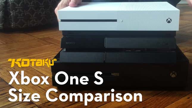 Size Comparison: Xbox One S Vs. Xbox One Vs PS4