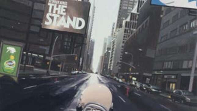 A crop of a new painting by Scott Listfield.