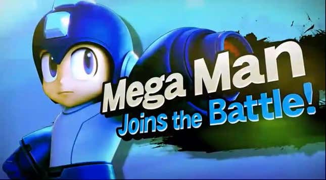 Mega Man Is FINALLY Coming To Smash Bros.
