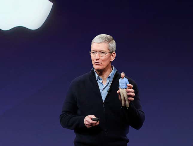Image for article titled Apple Announces Tim Cook Mini