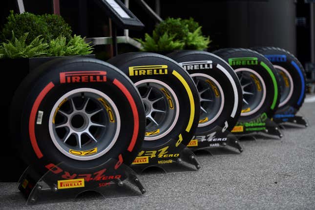Image for article titled Inside Pirelli's Massive Formula One Tire Operation