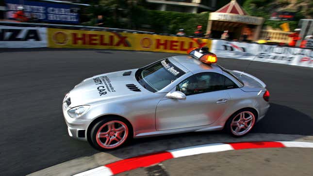 Image for article titled Aston Martin&#39;s Rumored Addition To F1&#39;s Safety Car Crew Signals The End Of An Era