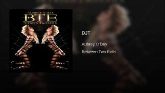 Did Aubrey O'Day Write a Song About Don Trump Jr.?