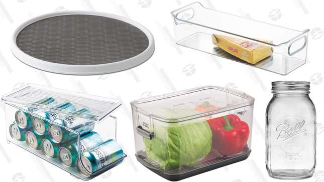 Image for article titled The Fridge Organizers That Will Save You From Tossing Long-Lost and Expired Food