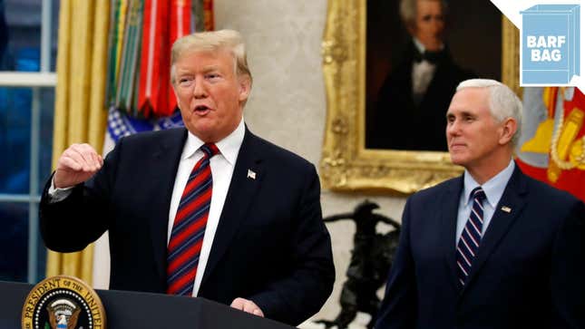 Image for article titled So Why Do We Think Mike Pence Abruptly Returned to the White House?