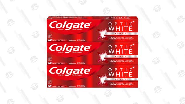 Colgate Optic White Whitening Toothpaste | $13 | Amazon Gold Box