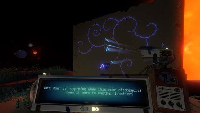 a line of dialogue in outer wilds