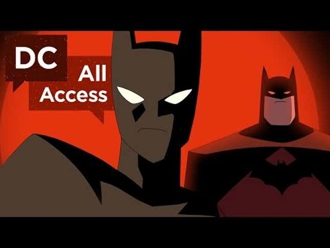 It's Batman Versus Batman Beyond In The New DC Animation Short