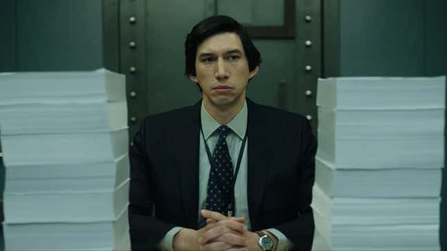 Image for article titled Adam Driver Season Is Now in Full Swing With The Report Trailer