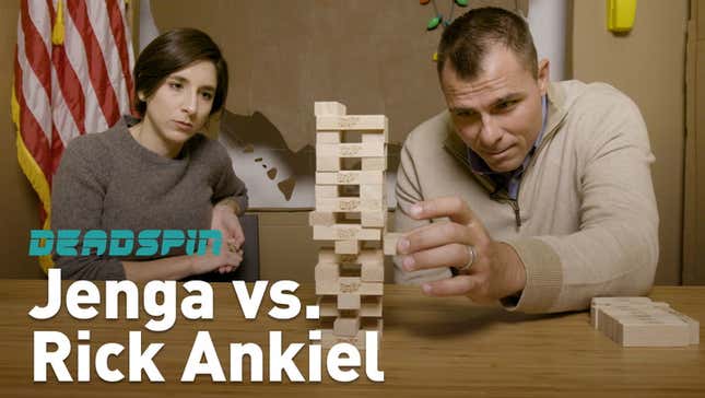 We Made Rick Ankiel Play Jenga With Us