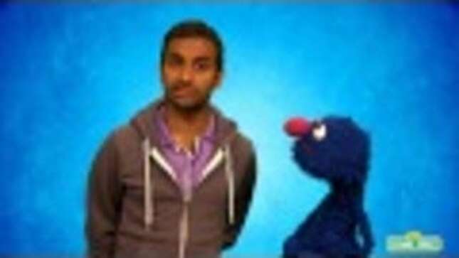 Aziz Ansari Takes Over Sesame Street in a Ridiculous Fashion