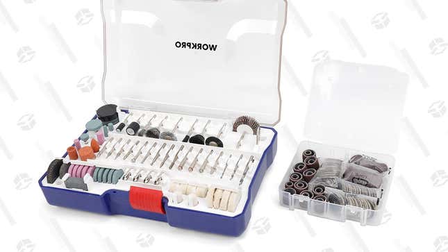 WORKPRO Rotary Tool Accessories Kit | $21 | Amazon