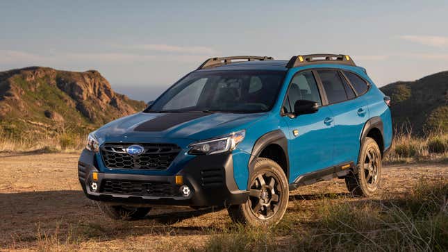 Image for article titled The Subaru Outback Wilderness Has A 700 Pound-Rated Roof Rack And Better Breakover Than A Jeep Wrangler