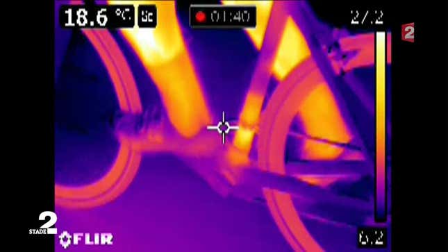Secret Thermal Camera Footage Allegedly Shows Seven Pro Cyclists Using Illegal Motors In Bikes