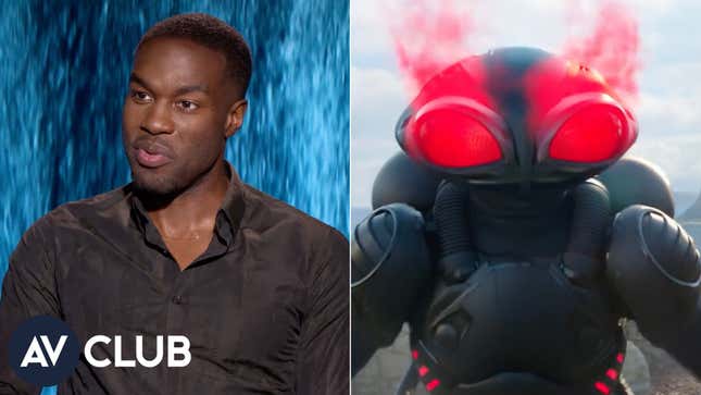 Yahya Abdul-Mateen II on playing <i>Aquaman</i>'s laser-powered bad guy, Black Manta