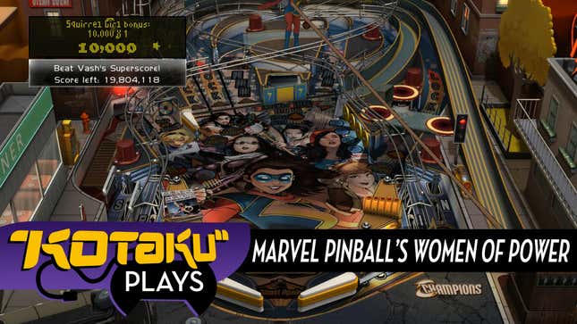 Playing Pinball With Marvel Comics' Women Of Power