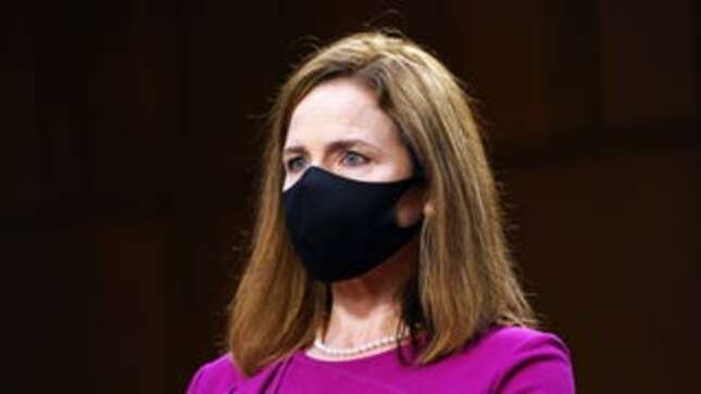 Image for article titled Republicans Are Using Amy Coney Barrett's Motherhood As a Shield