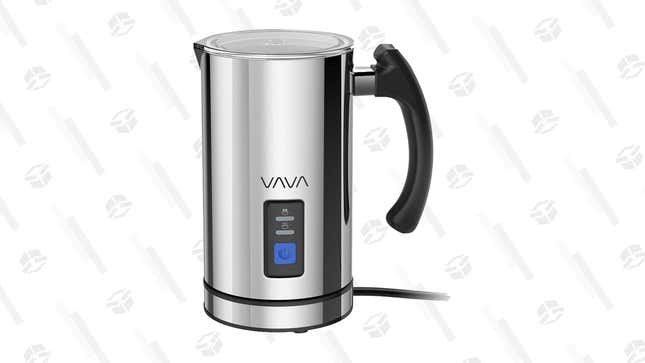 Vava Electric Milk Frother | $30 | Amazon | Promo code DPZFRIV2