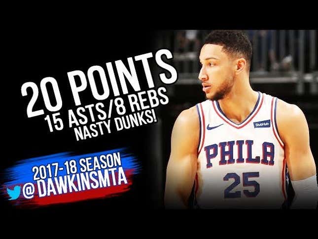 Ben Simmons Requires Neither Joel Embiid Nor A Damn Jumper To Dominate