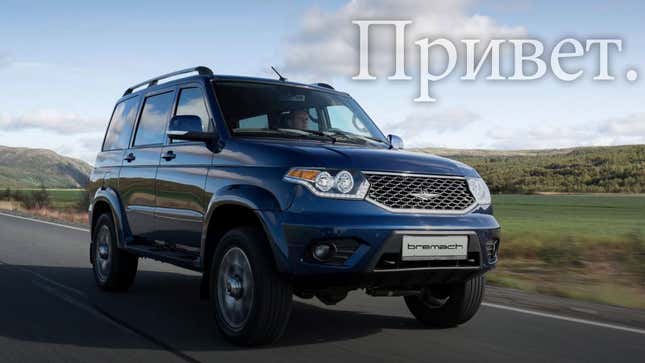 Image for article titled Little-Known Carmaker Bremach Is Planning To Sell Russian SUVs And Trucks In America