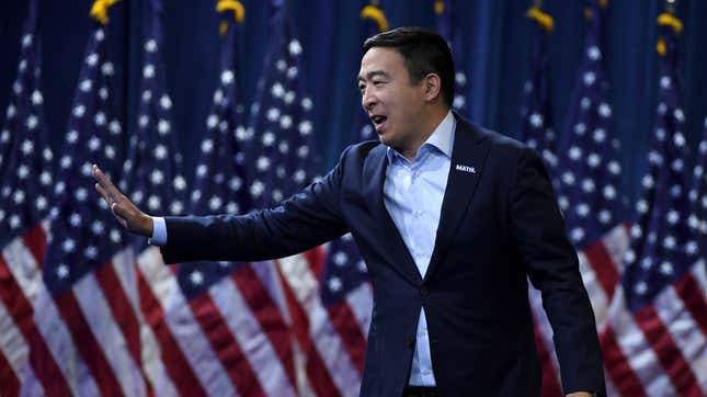 Andrew Yang.