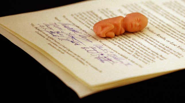 Image for article titled Alabama Judge Dismisses Case Granting 'Personhood Status' to a Fetus
