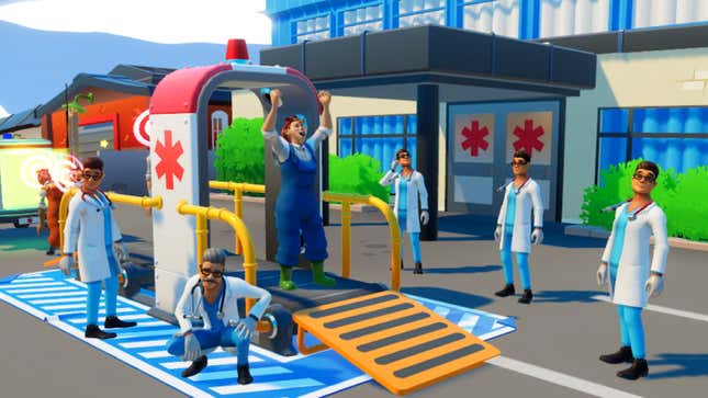 Image for article titled Nintendo Just Released A Wacky Ambulance Game