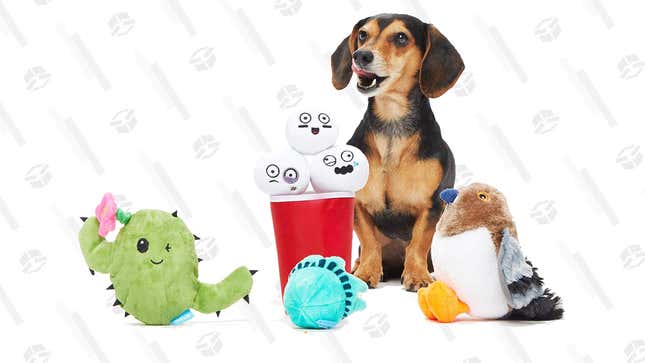 BarkBox Plush Toy Bundle, Large or Small/Medium Dogs | $25 | Amazon