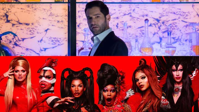 Visit hell City and Sin City with Lucifer and Drag Race