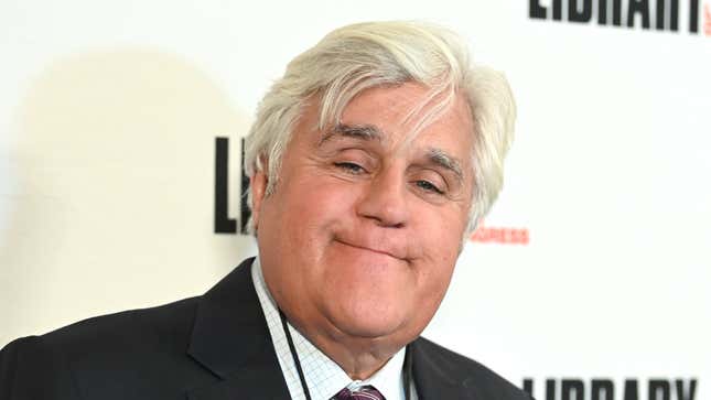 Image for article titled Jay Leno Is Sorry for His Racist Jokes, Even Though He Says There Is a 'Ring of Truth to Them'