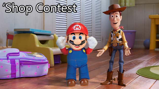 Image for article titled &#39;Shop Contest: Mario Action Figure