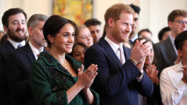 Image for article titled Football Loses His Instagram Account to Harry and Meghan