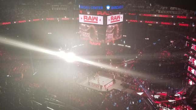Image for article titled WWE Screwed WrestleMania Fans With Blinding Lights
