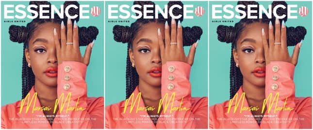 Image for article titled Mogul-in-the-Making Marsai Martin Graces the First Cover of Essence Girls United