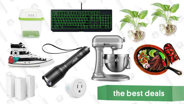 Image for article titled Wednesday&#39;s Best Deals: Razer Keyboard, Linksys Gold Box, Zappos Summer Sale, and More