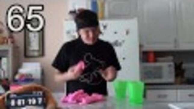 Watch This Guy Eat 100 Peeps in Only Two Minutes