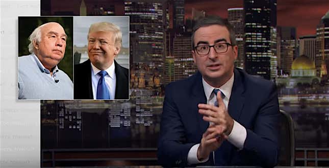 John Oliver gloriously demonstrates why rich assholes really shouldn’t ...