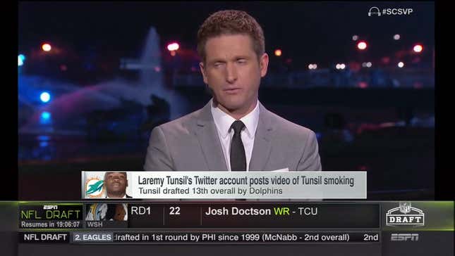 ESPN's Todd McShay Believes Laremy Tunsil Telling The Truth Is A Sign Of Immaturity