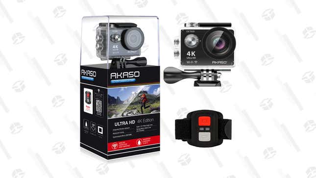 AKASO EK7000 Sports Action Camera | $43 | Amazon
AKASCO V50 Pro Native Action Camera | $90 | Amazon