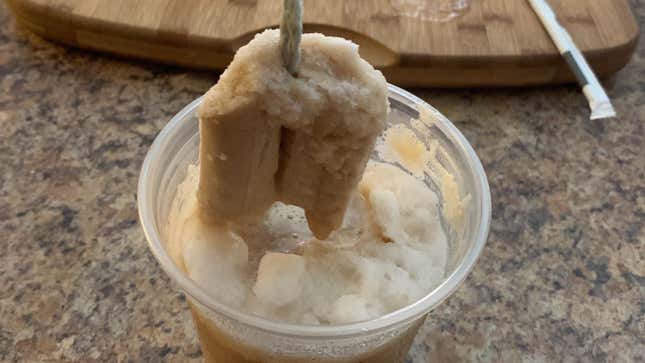 Image for article titled Is This a Tampon in a Frappuccino or Nah?