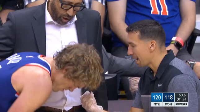 Ron Baker Sucked A Contact Lens And Then Put It Right In His Damn Eye<em></em>