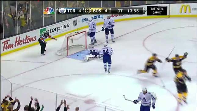 Bruins Win Overtime Thriller, Toronto Left Staring Into Nothingness